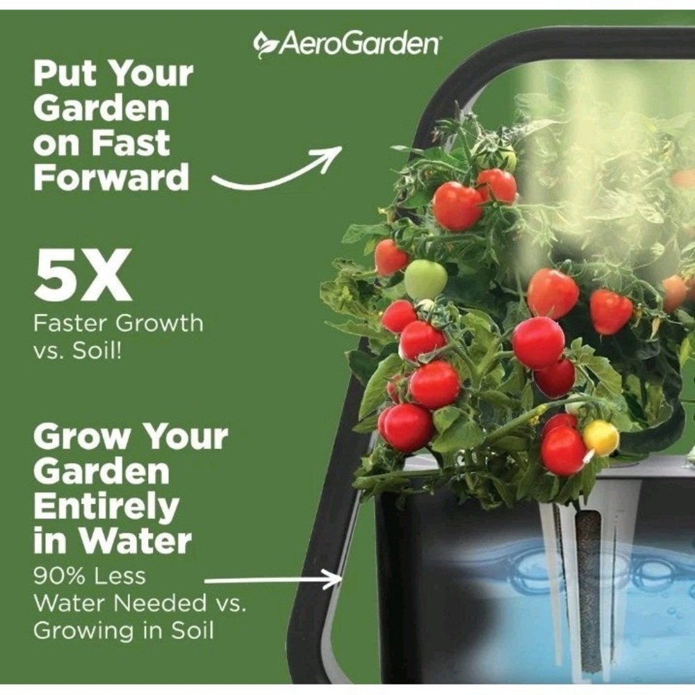 AeroGarden Sprout with Gourmet Herbs Seed Pod Kit Hydroponic Indoor Fresh Garden - Picture 6 of 7